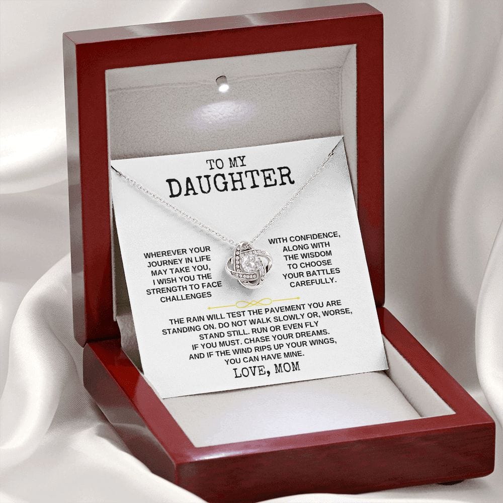 Jewelry To My Daughter - Love Mom - Meaningful Gift Set - SS379