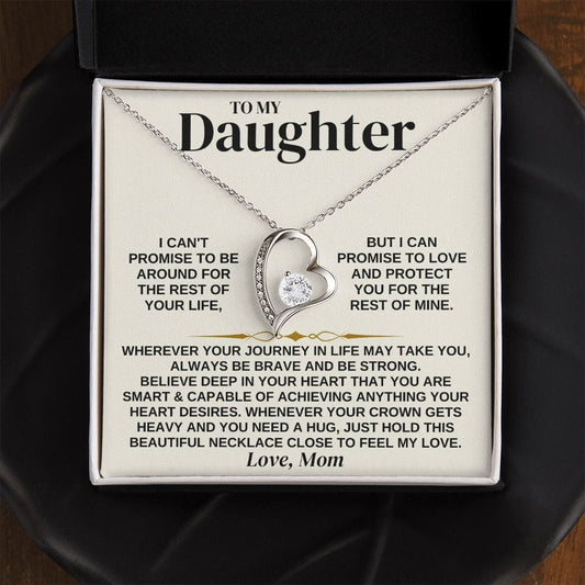 Jewelry To My Daughter - Love Mom - Necklace Gift Set - SS314