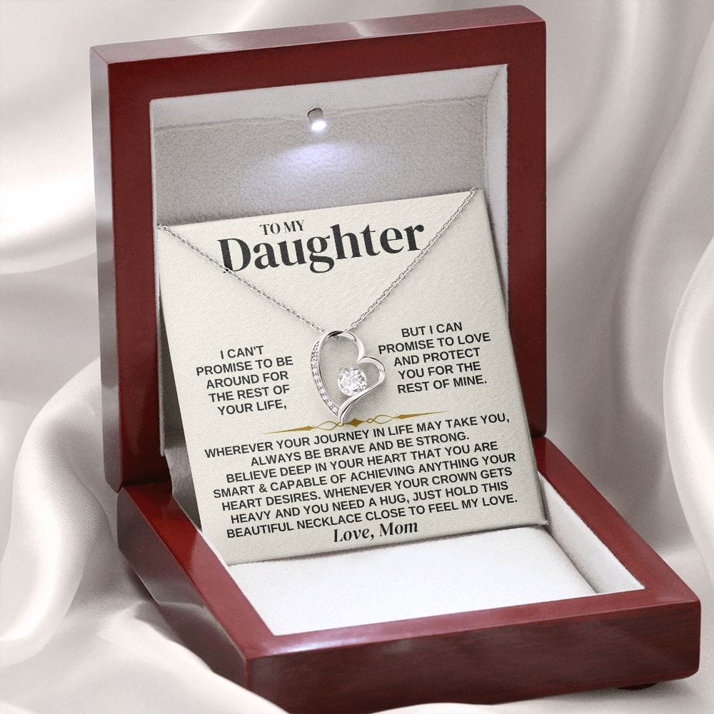 Jewelry To My Daughter - Love Mom - Necklace Gift Set - SS314