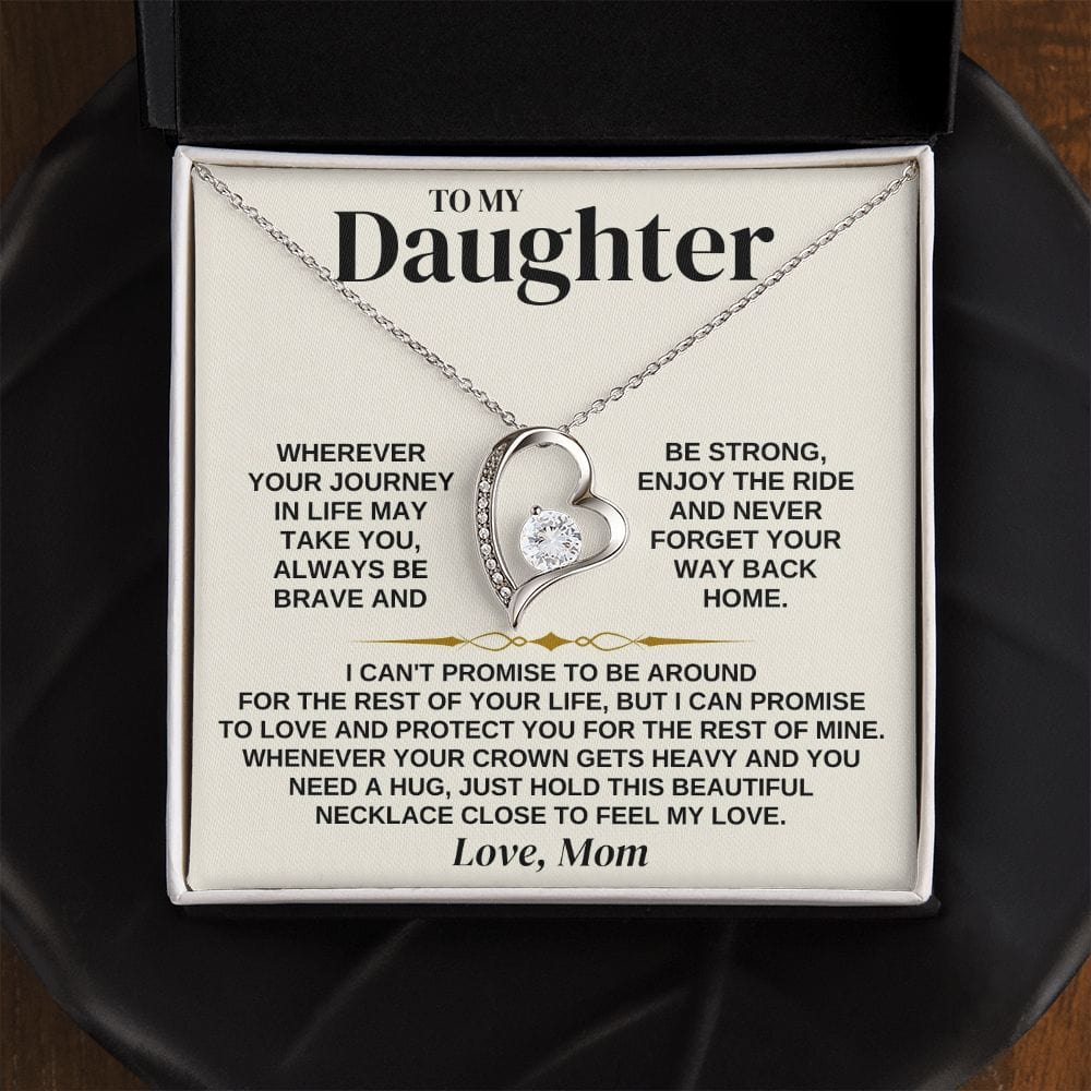 Jewelry To My Daughter - Love Mom - Necklace Gift Set - SS315