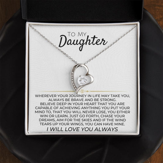 Jewelry To My Daughter - Necklace Gift Set - SS362