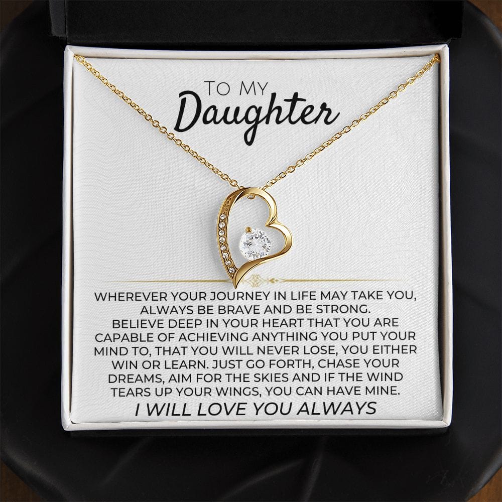 Jewelry To My Daughter - Necklace Gift Set - SS362