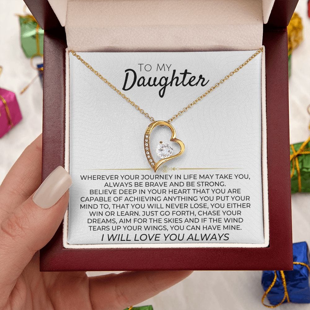 Jewelry To My Daughter - Necklace Gift Set - SS362