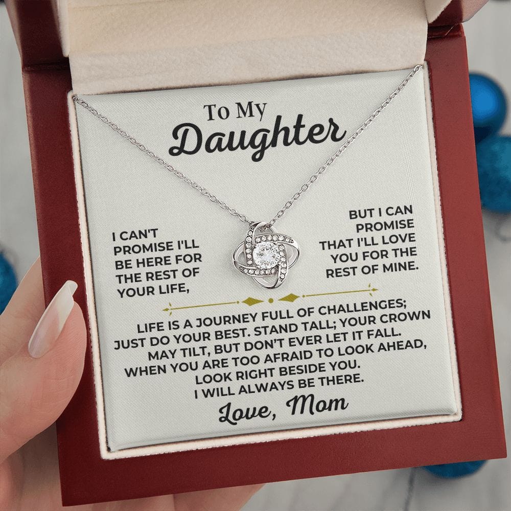 Jewelry To My Daughter - Stand Tall - Love Knot Gift Set - SS426V2