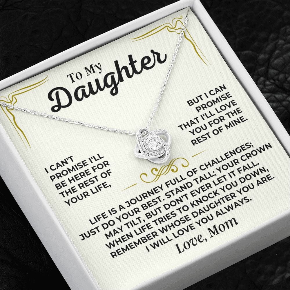 Jewelry To My Daughter - Stand Tall - Love Knot Gift Set - SS433V2