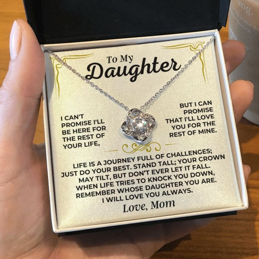 Jewelry To My Daughter - Stand Tall - Love Knot Gift Set - SS433V2