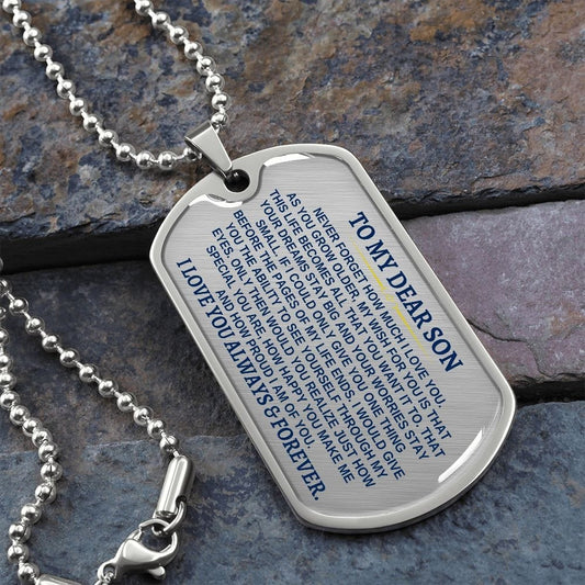 Jewelry To My Dear Son - Love Tag - SS287