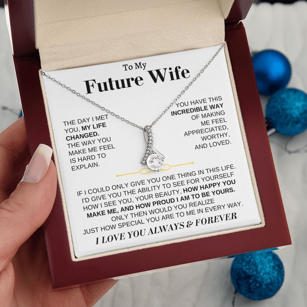 Jewelry To My Future Wife - Beautiful Gift Set - SS162