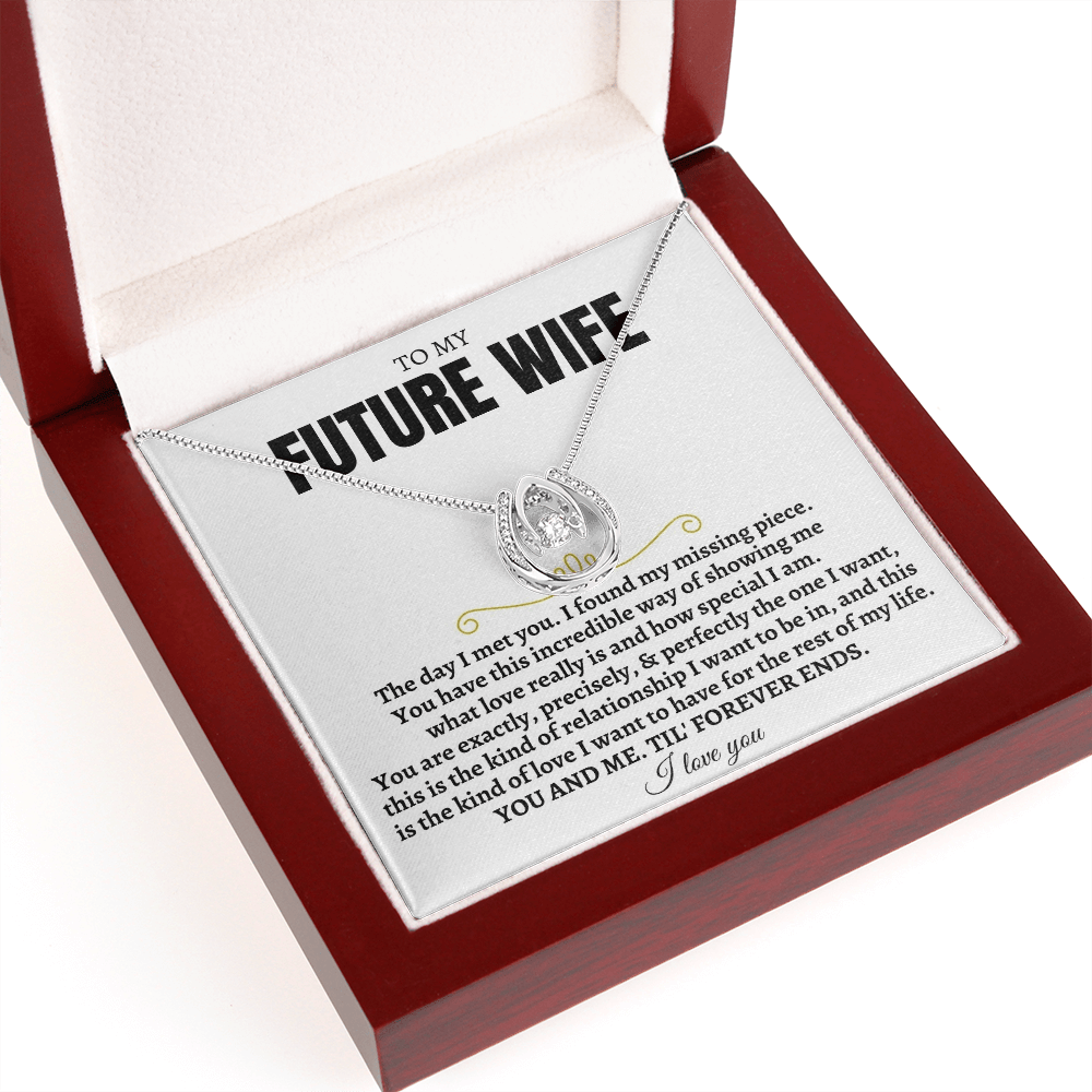 Jewelry To My Future Wife - Beautiful Gift Set - SS72-S