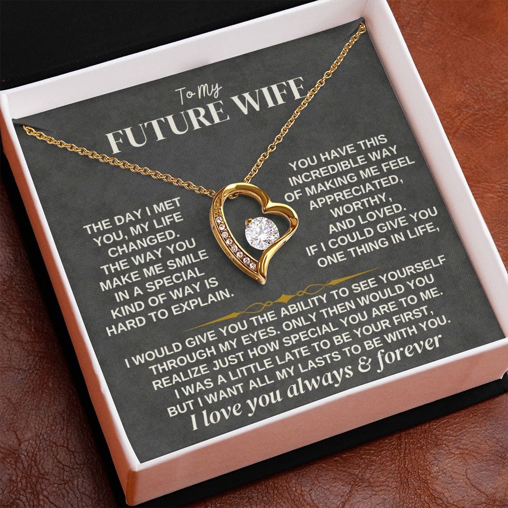 Jewelry To My Future Wife - Forever Love - Gift Set - SS304V3
