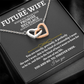 Jewelry To My Future Wife - Intertwined Hearts Gift Set - SS77