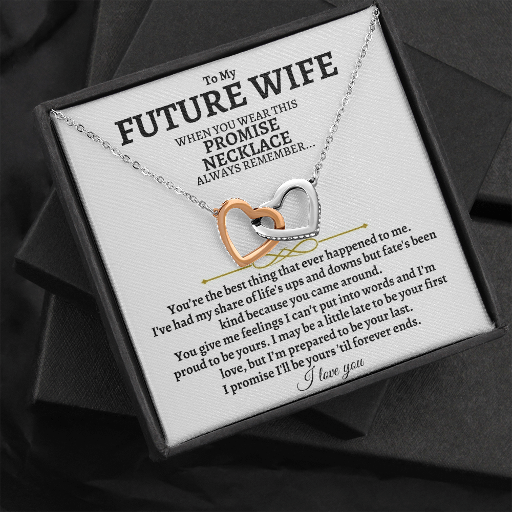 Jewelry To My Future Wife - Intertwined Hearts Gift Set - SS81