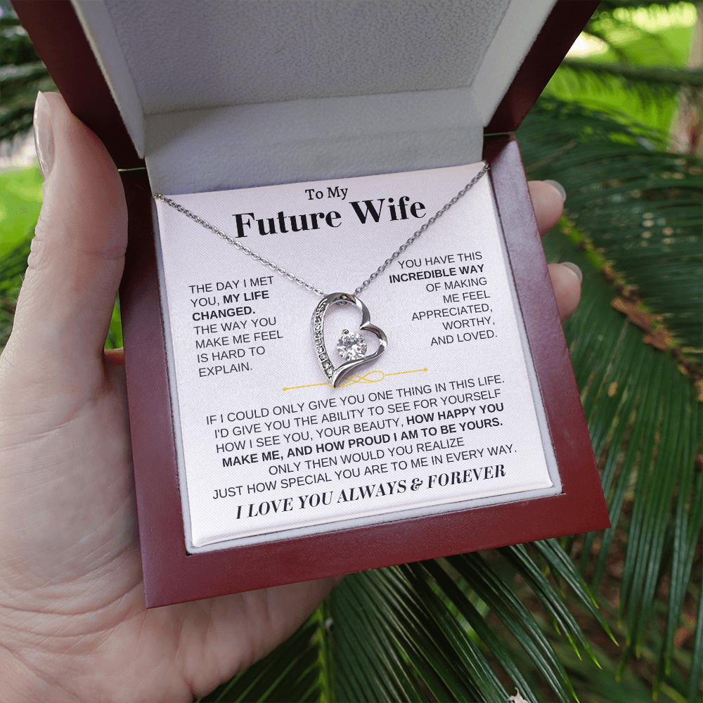 Jewelry To My Future Wife - The Day I Met You - Forever Love Gift Set - SS162