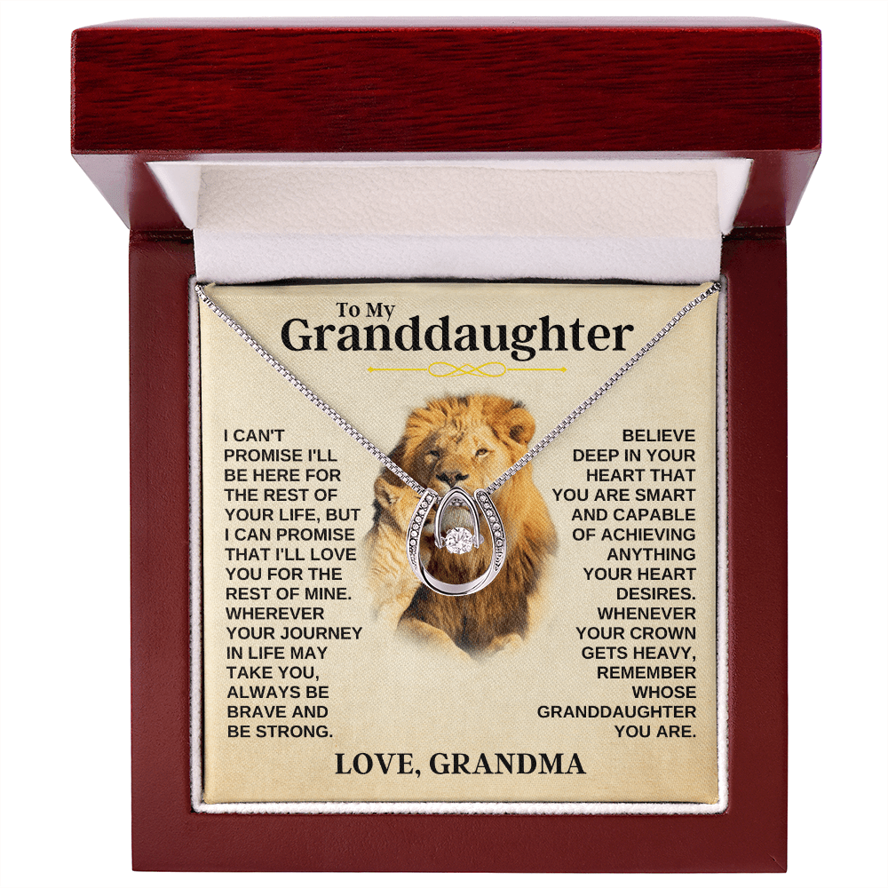 Jewelry To My Granddaughter - Beautiful Gift Set - SS117LN