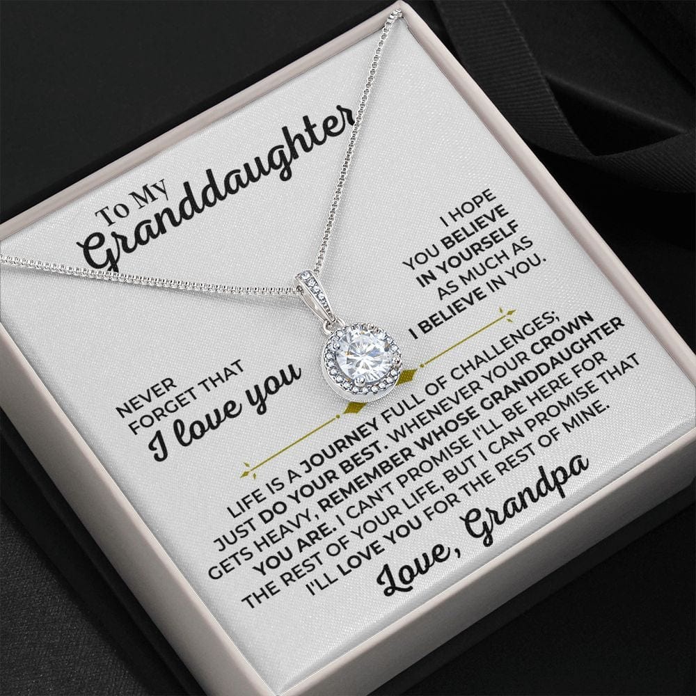 Jewelry To My Granddaughter - For The Rest Of Mine - Beautiful Gift Set - SS435