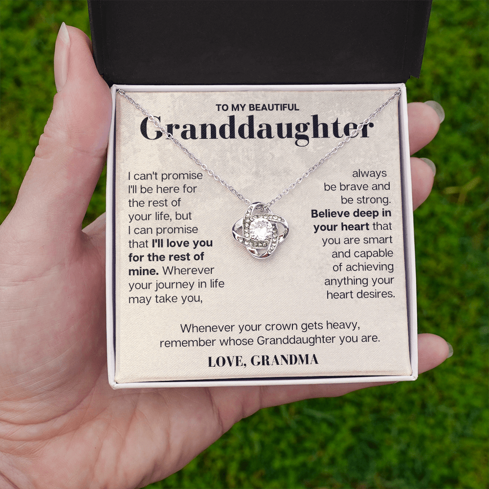 Jewelry To My Granddaughter - Love Grandma - Beautiful Gift Set - SS117V9-G