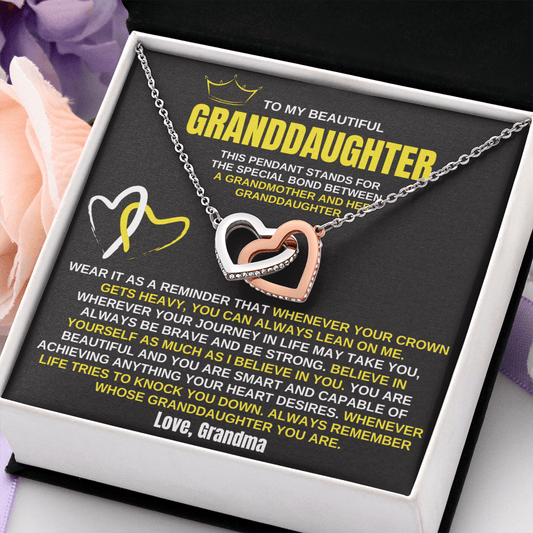 Jewelry To My Granddaughter - Love Grandma - Beautiful Gift Set - SS131