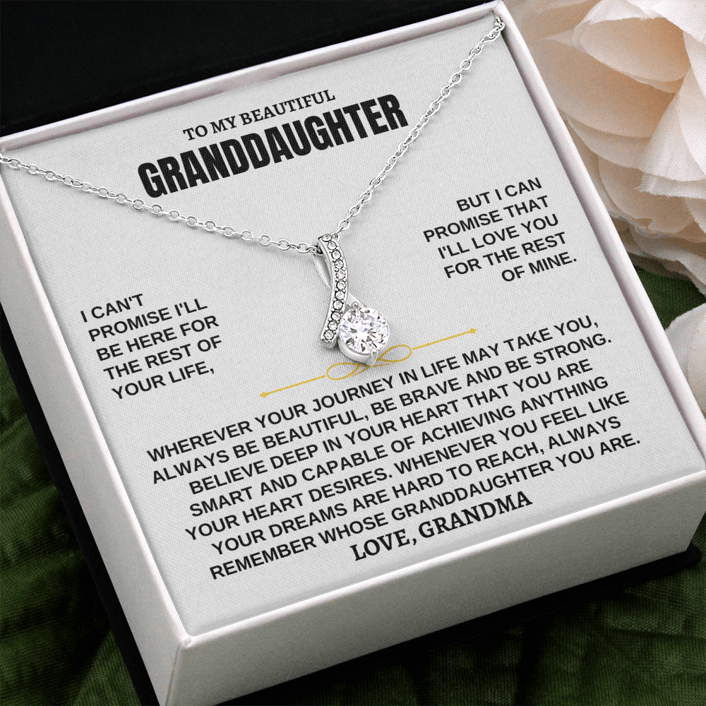 Jewelry To My Granddaughter - Love Grandma - Beautiful Gift Set - SS133