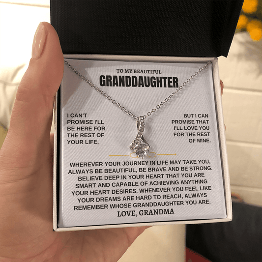 Jewelry To My Granddaughter - Love Grandma - Beautiful Gift Set - SS133