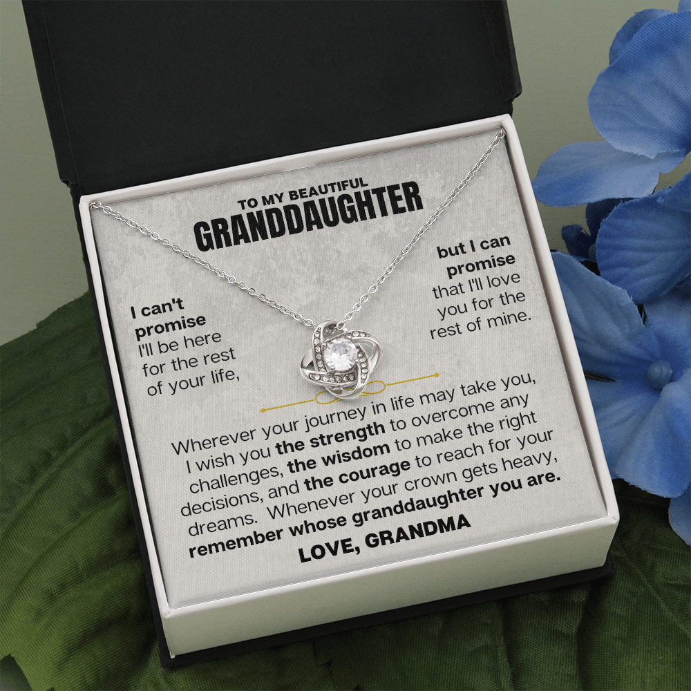 Jewelry To My Granddaughter - Love Grandma - Beautiful Gift Set - SS140
