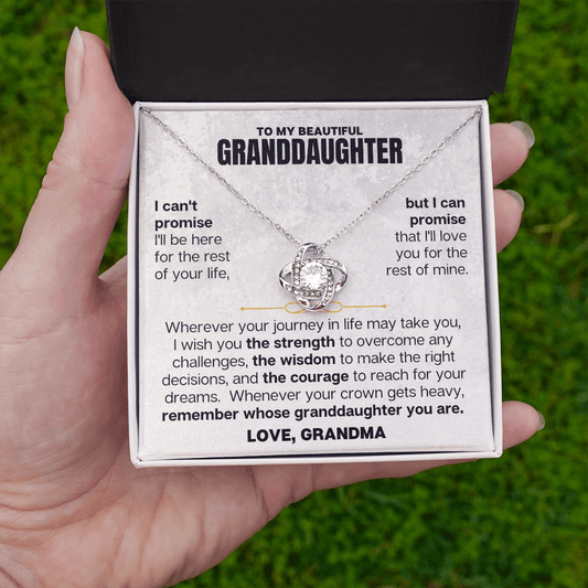 Jewelry To My Granddaughter - Love Grandma - Beautiful Gift Set - SS140