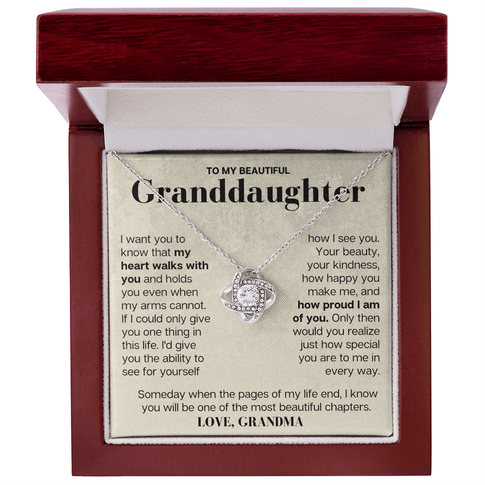 Jewelry To My Granddaughter - Love Grandma - Beautiful Gift Set - SS145G