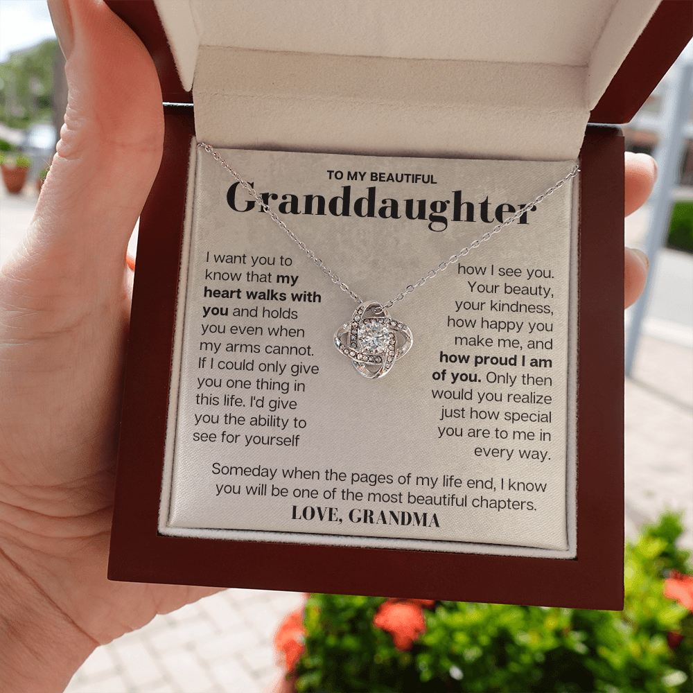 Jewelry To My Granddaughter - Love Grandma - Beautiful Gift Set - SS145G