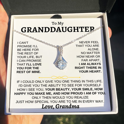 Jewelry To My Granddaughter - Love Grandma - Beautiful Gift Set - SS167