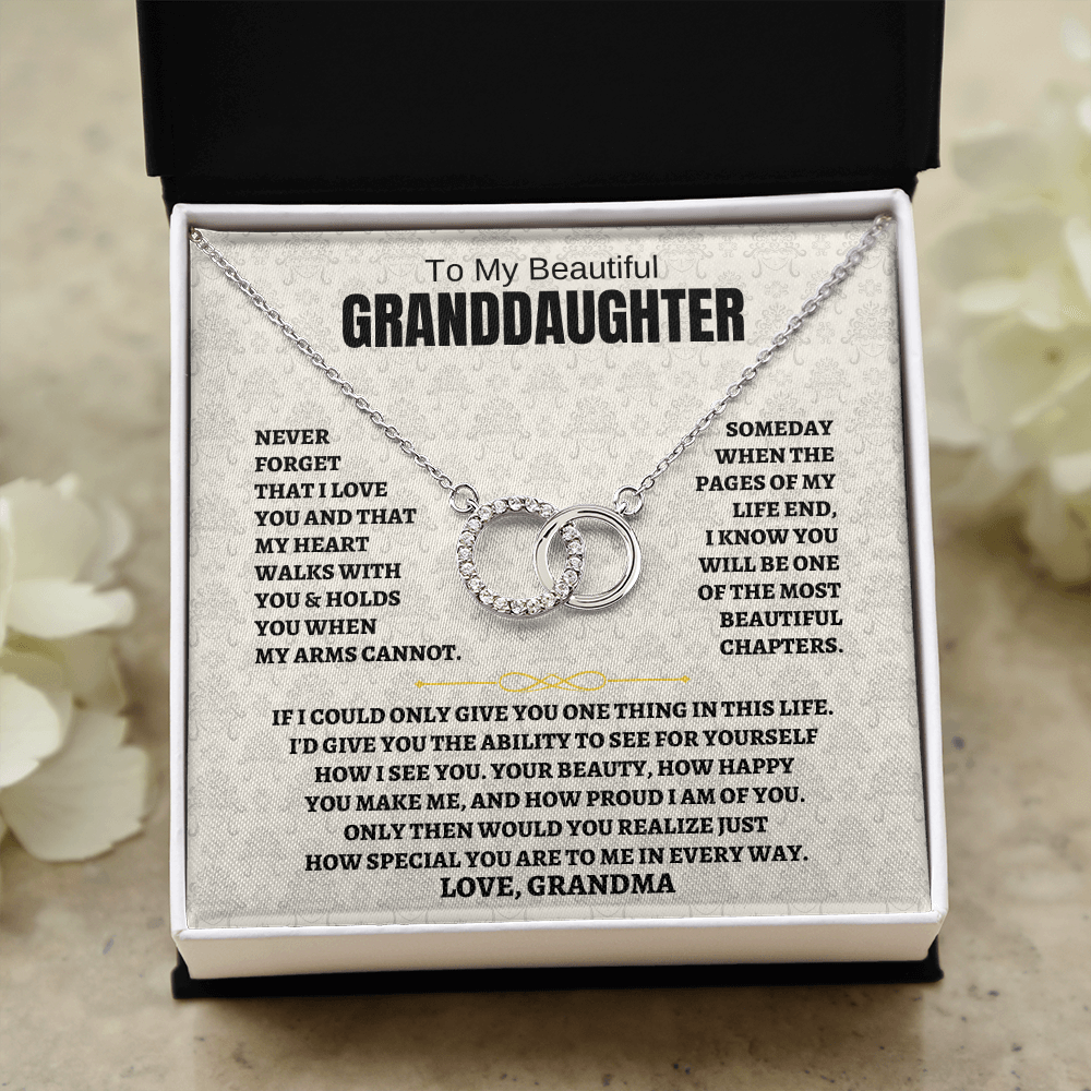 Jewelry To My Granddaughter - Love Grandma - Beautiful Gift Set - SS170V4