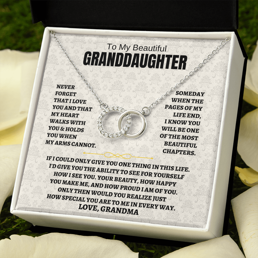 Jewelry To My Granddaughter - Love Grandma - Beautiful Gift Set - SS170V4