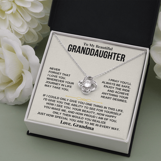 Jewelry To My Granddaughter - Love, Grandma - Beautiful Gift Set - SS237