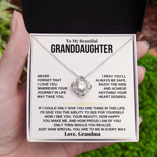Jewelry To My Granddaughter - Love, Grandma - Beautiful Gift Set - SS237