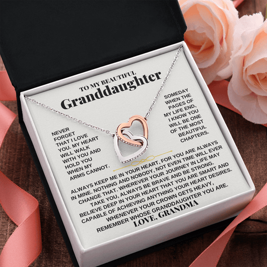Jewelry To My Granddaughter - Love, Grandma -  Beautiful Gift Set - SS254