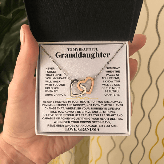 Jewelry To My Granddaughter - Love, Grandma -  Beautiful Gift Set - SS254