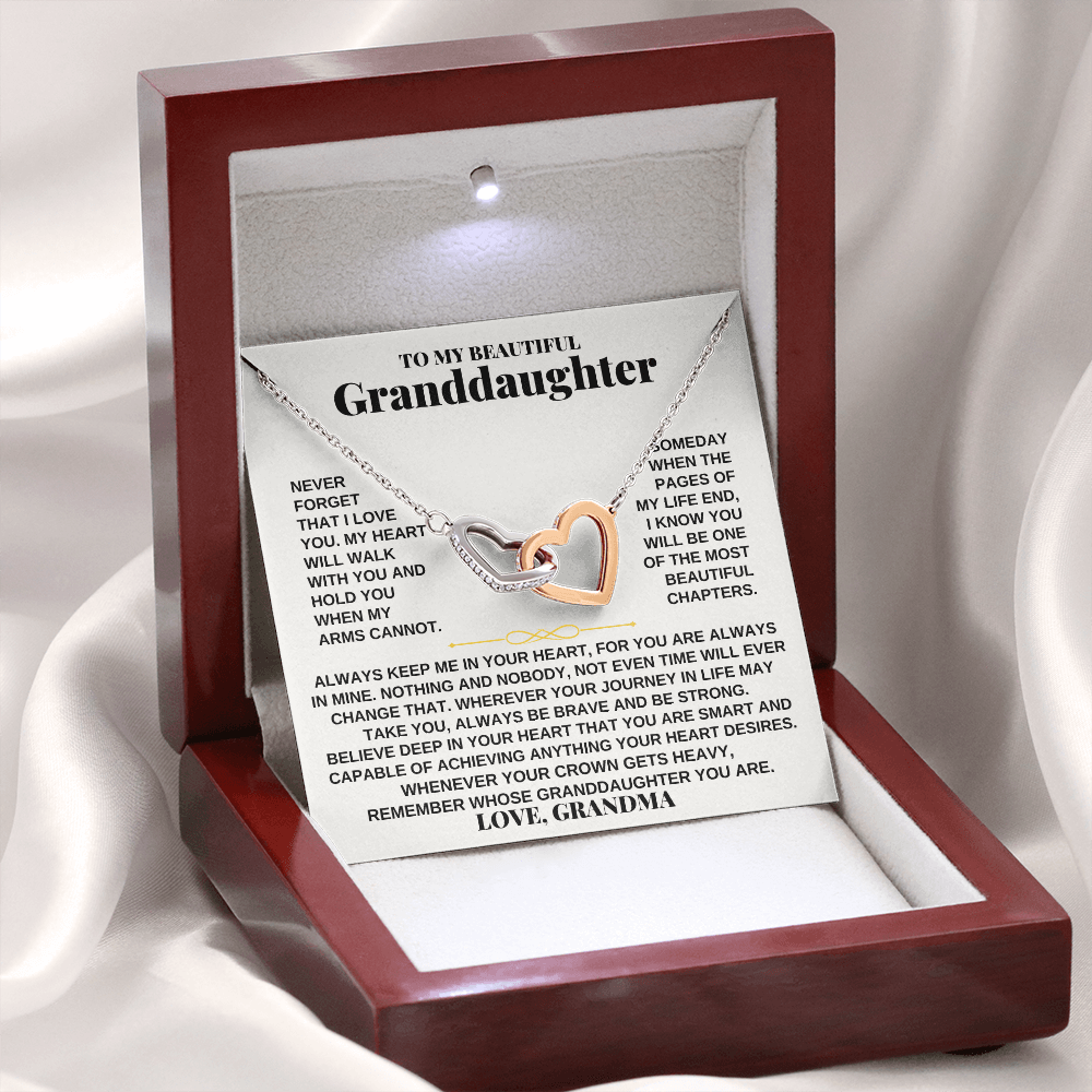 Jewelry To My Granddaughter - Love, Grandma -  Beautiful Gift Set - SS254