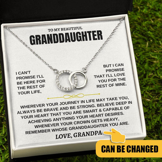 Jewelry To My Granddaughter - Love Grandpa - Beautiful Gift Set - SS117PP