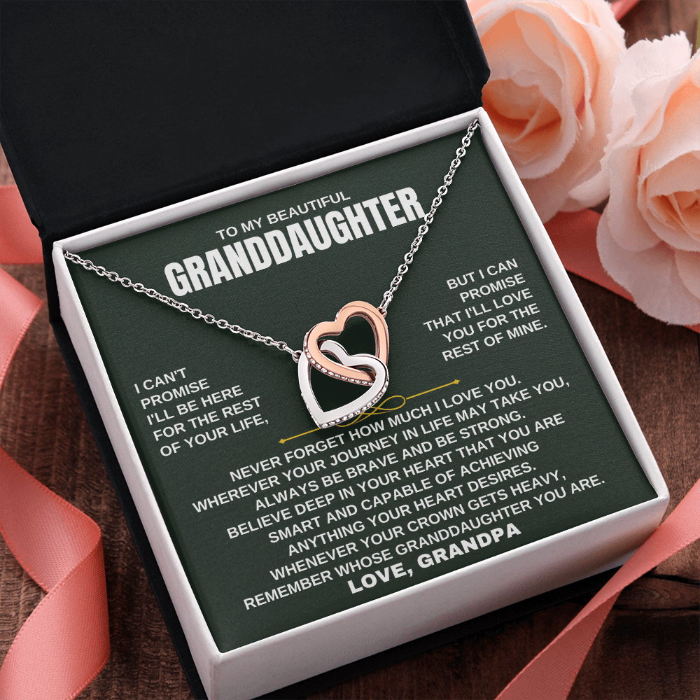 Jewelry To My Granddaughter - Love Grandpa - Beautiful Gift Set - SS117V6