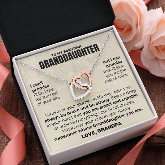 Jewelry ❤️ To My Granddaughter - Love Grandpa - Beautiful Gift Set - SS117V7