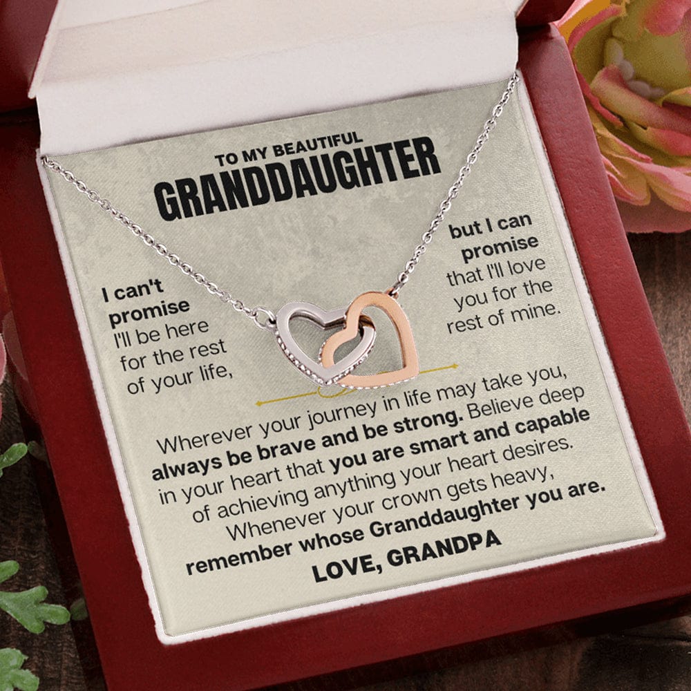 Jewelry ❤️ To My Granddaughter - Love Grandpa - Beautiful Gift Set - SS117V7