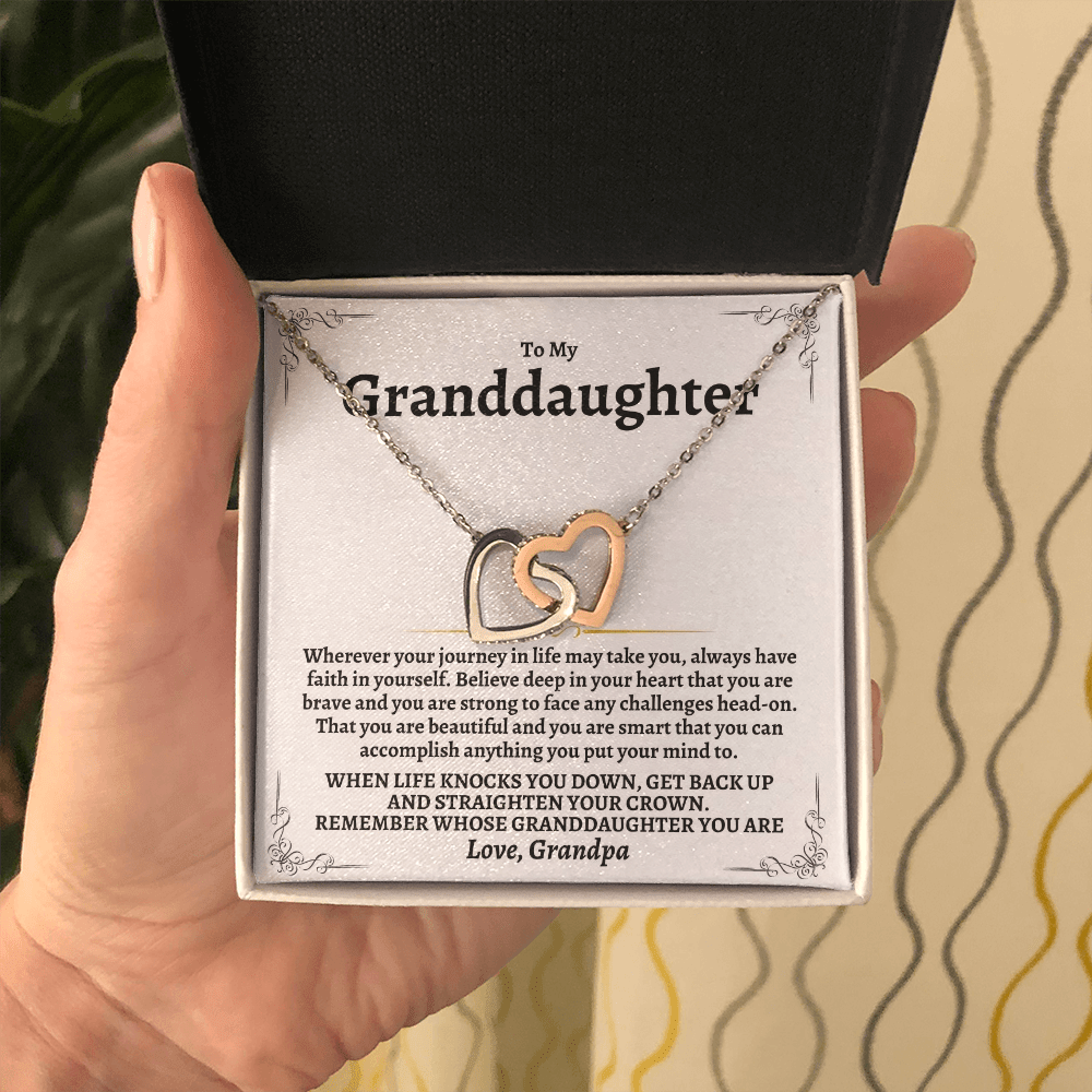Jewelry To My Granddaughter - Love Grandpa - Gift Set - SS96