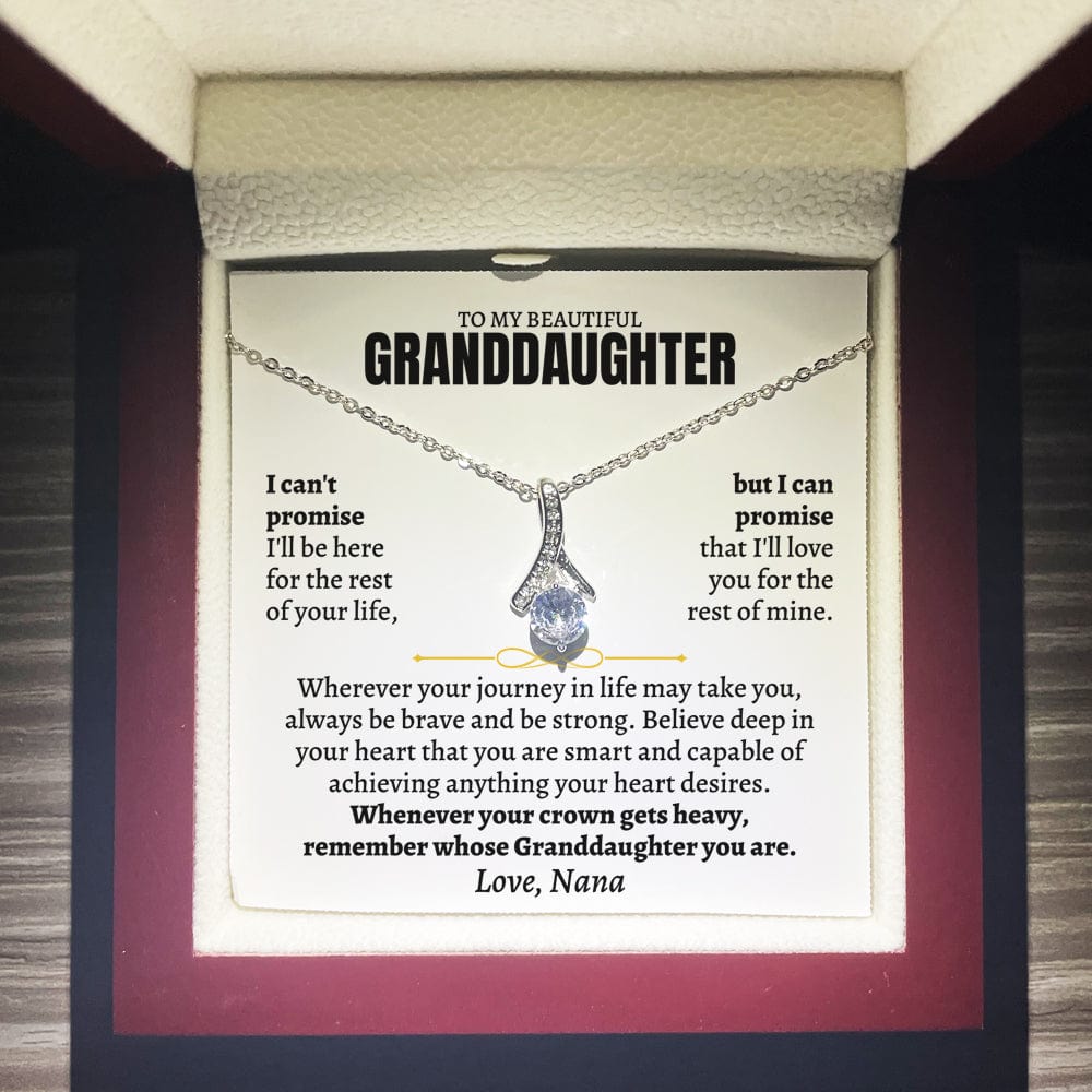 Jewelry To My Granddaughter - Personalized Beautiful Gift Set - SS117-LK