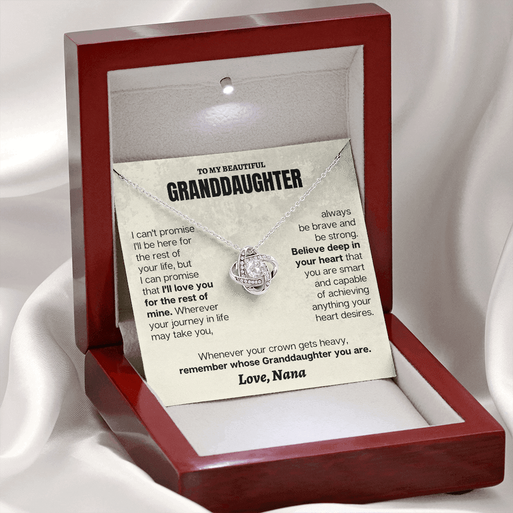 Jewelry To My Granddaughter - Personalized Beautiful Gift Set - SS145GV2