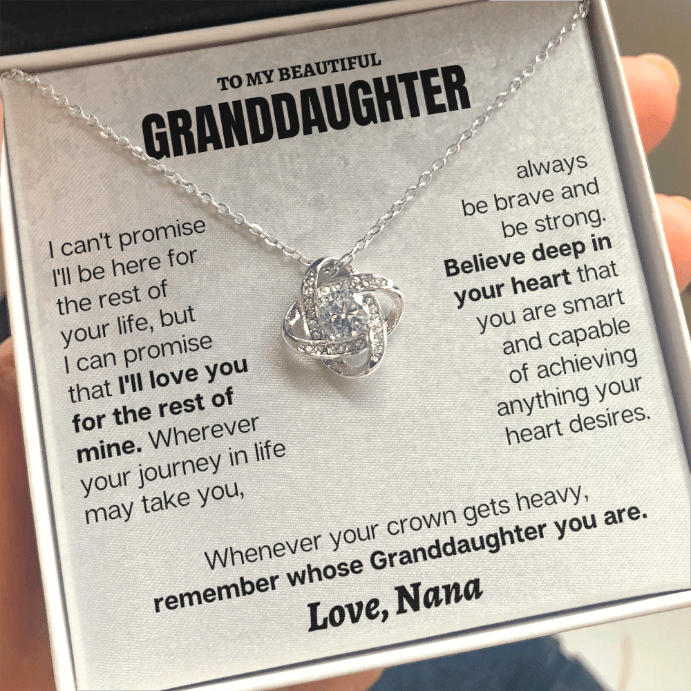 Jewelry To My Granddaughter - Personalized Beautiful Gift Set - SS145GV2