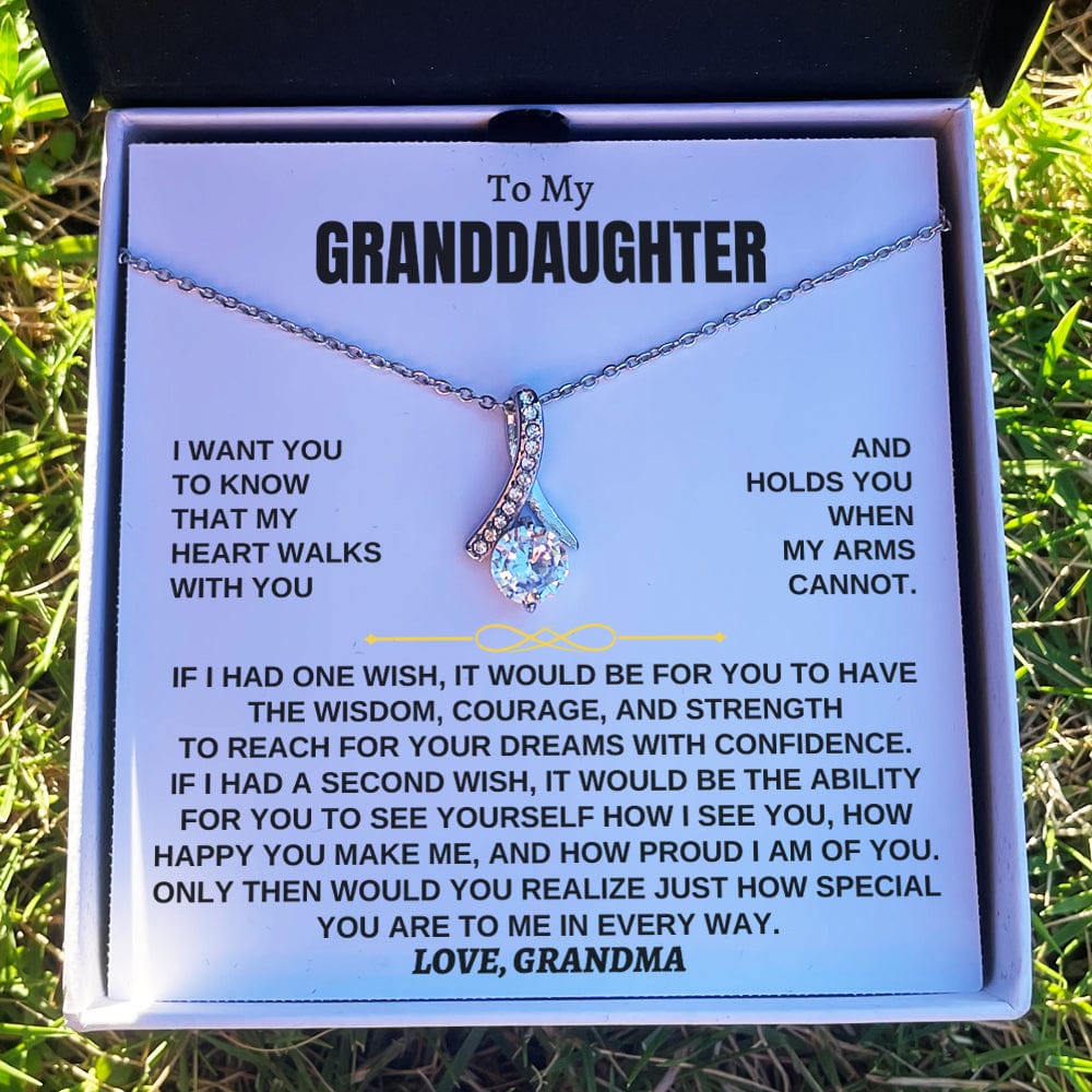 Jewelry To My Granddaughter - Personalized Beautiful Gift Set - SS157