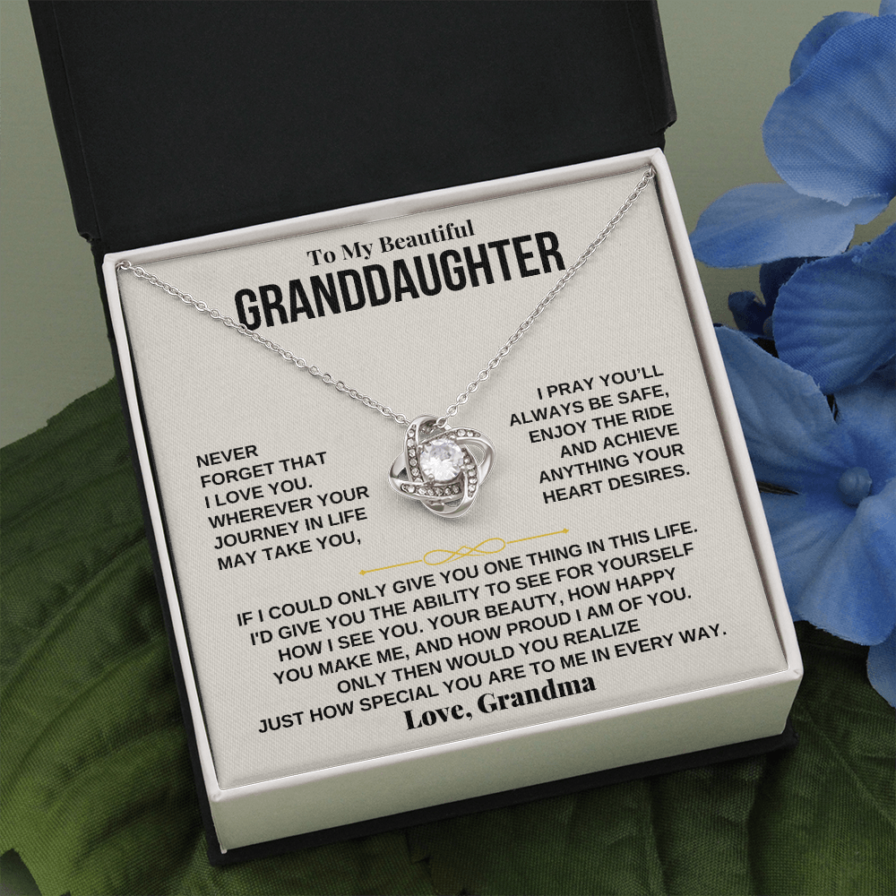 Jewelry To My Granddaughter - Personalized - Beautiful Gift Set - SS237