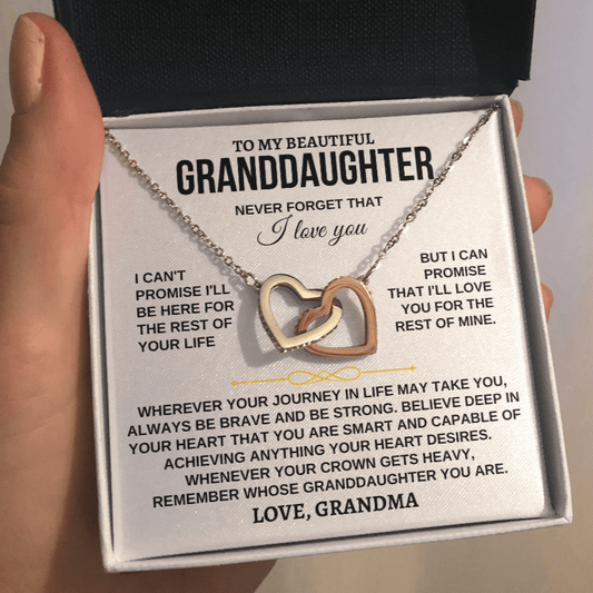 Jewelry To My Granddaughter - Personalized Beautiful Gift Set - SS261