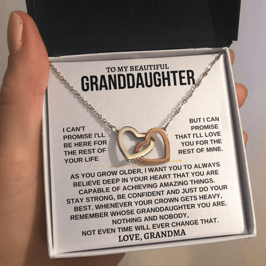 Jewelry To My Granddaughter - Personalized Beautiful Gift Set - SS263