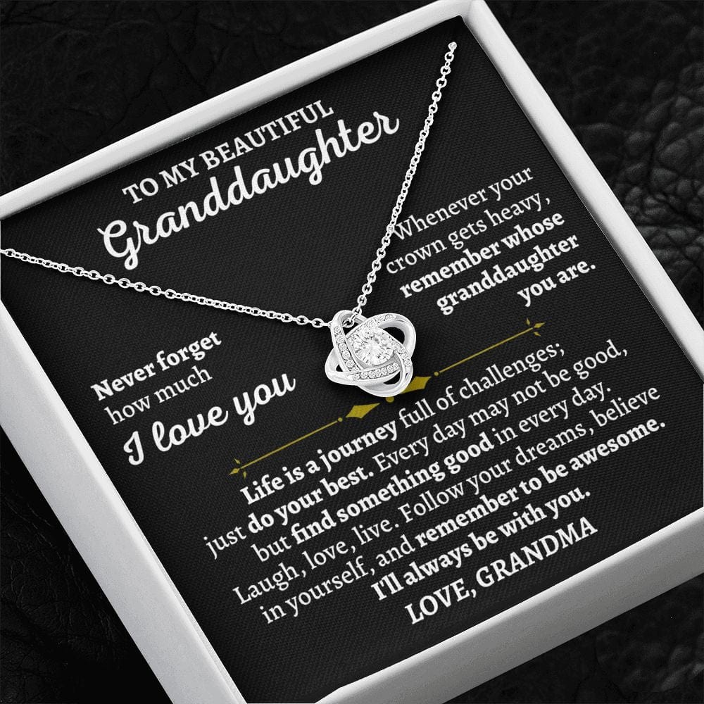 Jewelry To My Granddaughter - Personalized Beautiful Gift Set - SS458