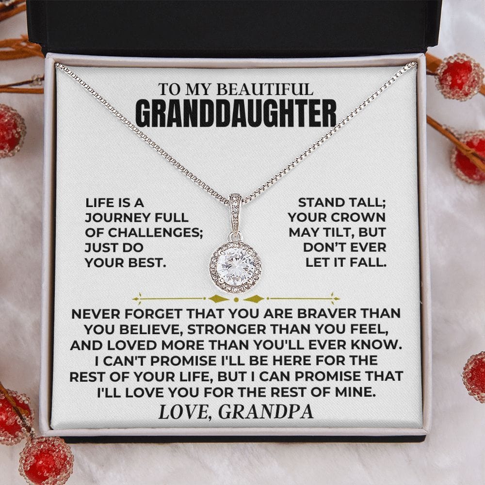 Jewelry To My Granddaughter - Rest Of Mine - Beautiful Gift Set - SS439