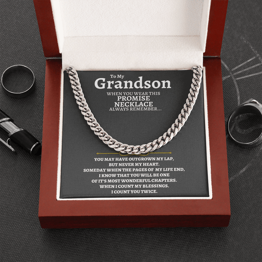 Jewelry To My Grandson - Beautiful Gift Set - SS75